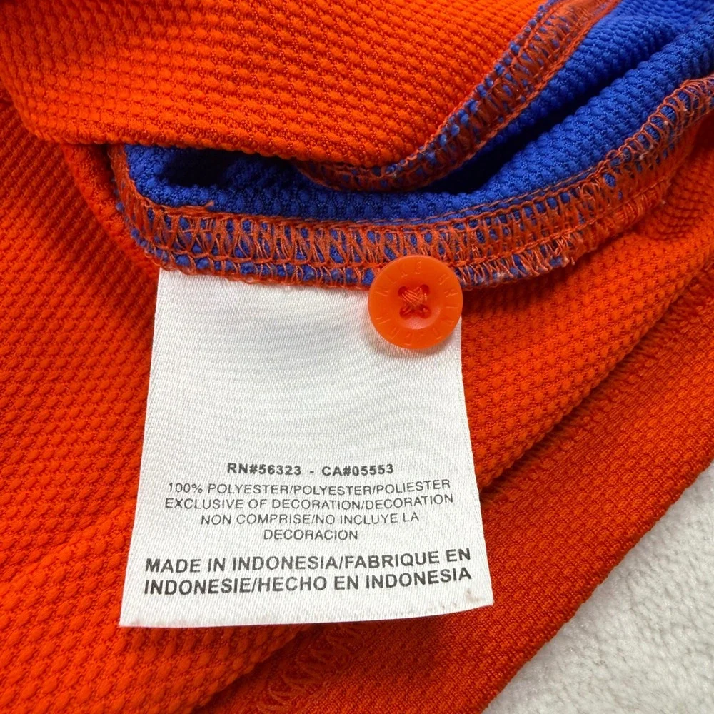Nike Dri-FIT Florida Gators‎ Polo Mens XL Orange Blue NCAA 24814X-FG4 SU11BID